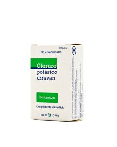 Cloruro Potásico Orravan 30 Comprimidos