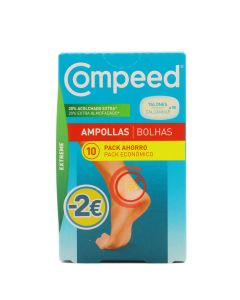 Compeed Extreme Ampollas 10 Apósitos Talones Pack Ahorro