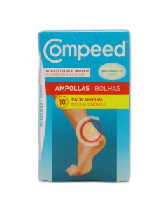 Compeed Ampollas Medianas 10 Apósitos Pack Ahorro