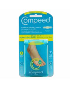 Compeed Callos Hidratación Contínua 6 Apósitos Medianos