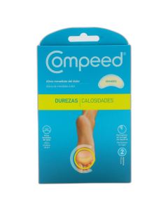 Compeed Durezas Grandes 2 Apósitos