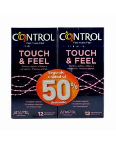 Control  Adapta Touch & Feel 24 Preservativos 50%Dto 2ªUd
