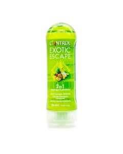 Control Exotic Escape 2 e 1 Masaje y Placer Gel de Masaje 200ml