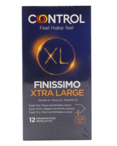 Control Finissimo Xtra Large 12 Preservativos