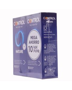 Control Nature 12 Preservativos +12 Preservativos Duplo Mega Ahorro