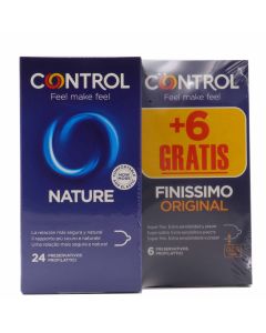 Control Nature 24 Preservativo+6 de Regalo 