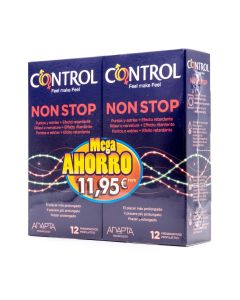Control Non Stop 12+12 Preservativos Mega Ahorro