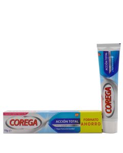 Corega Acción Total Crema Fijadora Para Prótesis Dentales 70g Formato Ahorro