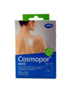 Cosmopor Steril 7,2cm x 5cm 5 Apósitos Hartmann