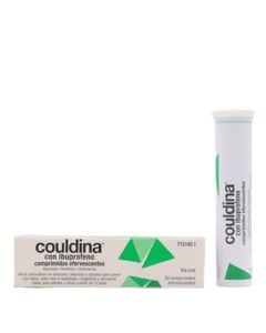 Couldina con Ibuprofeno 20 Comprimidos Efervescentes