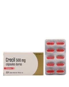 Crecil 500mg 40 Cápsulas 