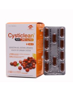 Cysticlean Forte 240mg PAC Vit C 60 Cápsulas