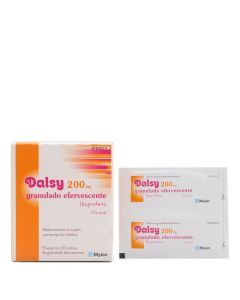 Dalsy 200 mg 20 Sobres Granulado Efervescente Ibuprofeno