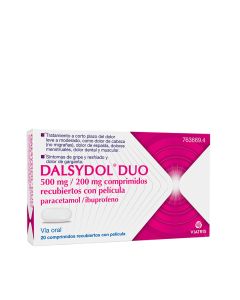 Dalsydol Duo 20 Comprimidos Recubiertos
