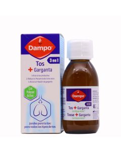 Dampo 3 en 1 Tos + Garganta Jarabe Para la Tos 150ml