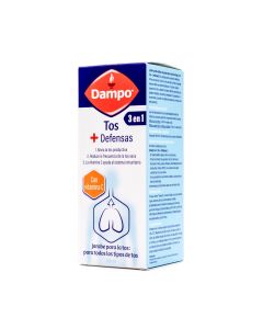 Dampo 3 en 1 Tos + Defensas Jarabe Para la Tos 150ml