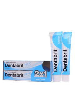 Dentabrit Blanqueador Dentífrico 125ml + 125ml /1