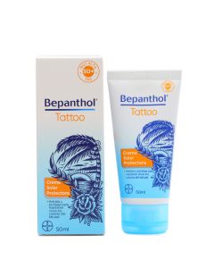 Bepanthol Tattoo Crema Solar Protectora Tatuaje SPF50+ 50ml