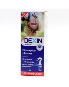 Dexin Antipiojos Spray REVA 100ml+20ml de Obsequio