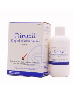 Dinaxil 50mg/ml Solución Cutánea 1 Frasco 120ml 