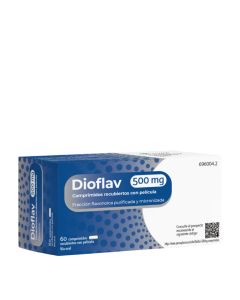 Dioflav Pensavital 500mg 60 Comprimidos Recubiertos               