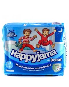 Dodot Happyjama Pañal Niño de 17 a 29 Kg 17 Pañales