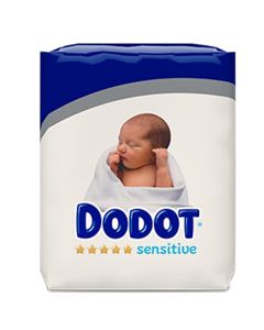 Dodot Sensitive Pañales Talla 1 de 2 a 5Kg 44 Pañales