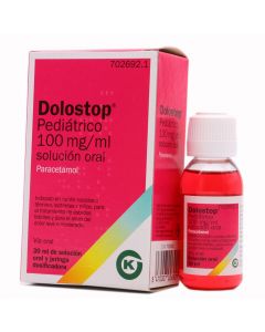 Dolostop Pediátrico 100 mg/ml Paracetamol Solución Oral 30ml