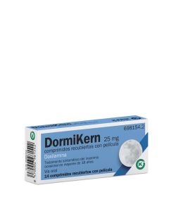 Dormikern 25mg 14 Comprimidos 