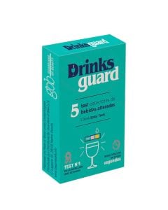 Drinks Guard Test de Drogas en la Bebida 5Uds