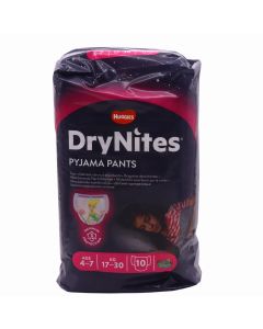 DryNites Pijama Pants Niña 4-7 Años 10 Uds Huggies