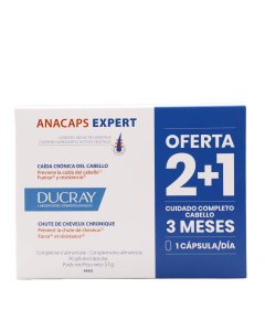Ducray Anacaps Expert 90 Cápsulas Anticaída