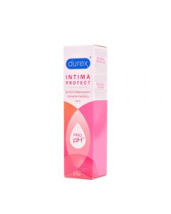 Durex Intima Protect Gel Íntimo Balanceador Calmante Prebiótico 2 en 1 50g