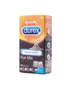 Durex Love Sex Fun Mix 10 Preservativos Variados 