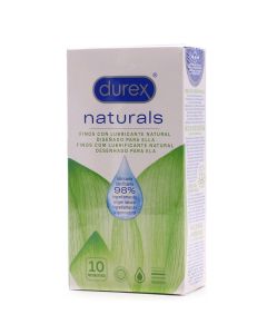 Durex Naturals Preservativos 10 Preservativos