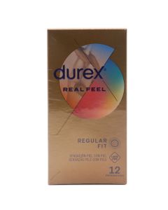 Durex Real Feel Preservativo Sin Latex 12 Preservativos