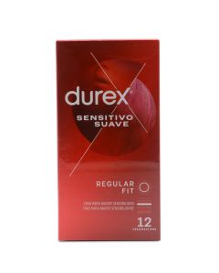 Durex Sensitivo Suave 12 Preservativos