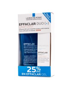 Effaclar Pack Effaclar Duo+ Unifiant La Roche Posay+Effaclar Gel 25%Dto