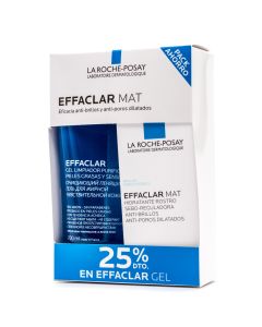 Effaclar Pack Effaclar Mat La Roche Posay+Effaclar Gel 25%Dto