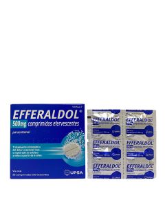 Efferalgan 500mg 20 Comprimidos Efervescentes