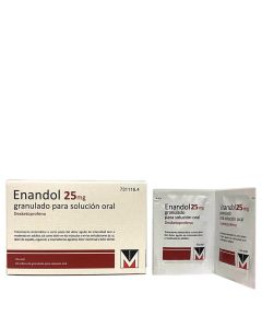 Enandol 25mg 10 Sobres Granulado para Solución Oral Dexketoprofeno       