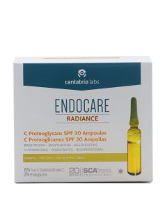 Endocare Radiance C Proteoglicanos SPF30 30 Ampollas Piel Normal a Seca
