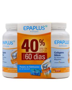 Epaplus Arthicare Colageno Silicio Sabor Limón Pack Duplo 60 Días