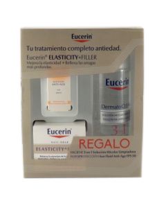 Eucerin Elasticity+Filler y Solución Micelar Pack