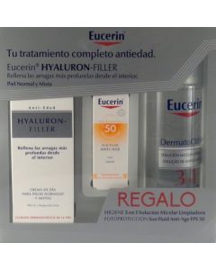 Eucerin Hyaluron Filler Crema+Solución Micelar Pack
