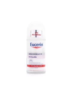 Eucerin Desodorante Piel Sensible RollOn 24h 0% Aluminio 50ml