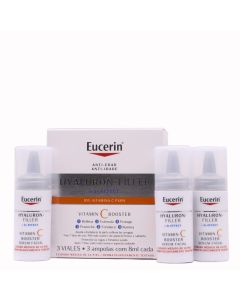 Eucerin Hyaluron Filler Vitamin C Booster 3 Frascos