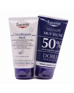 Eucerin Urea Repair PLUS Crema de Manos 75ml x 2 Duplo 50%Dto 2ªUd