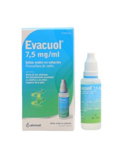 Evacuol 7,5 mg/ml Gotas Orales Solución 30 ml