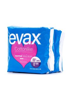 Evax Cottonlike Normal con Alas 2x8 Compresas